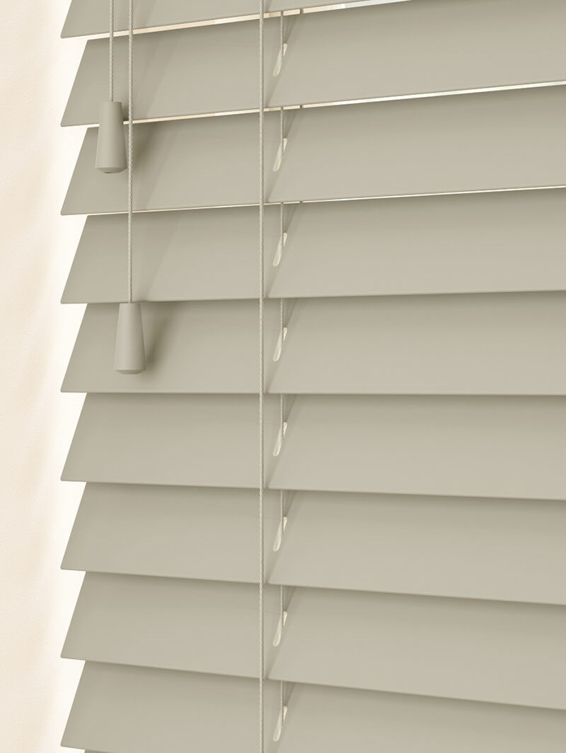 Wolf Grey Real Wood Blind