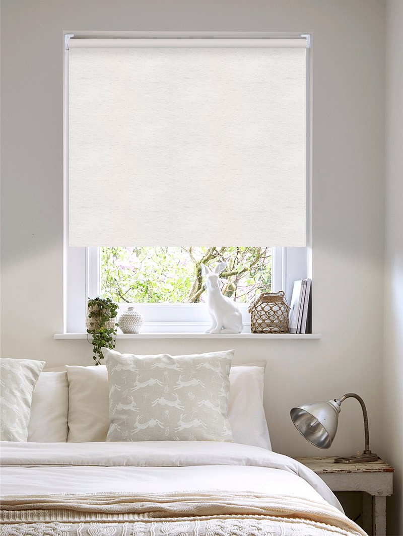Linen Blackout Electric Roller Blind
