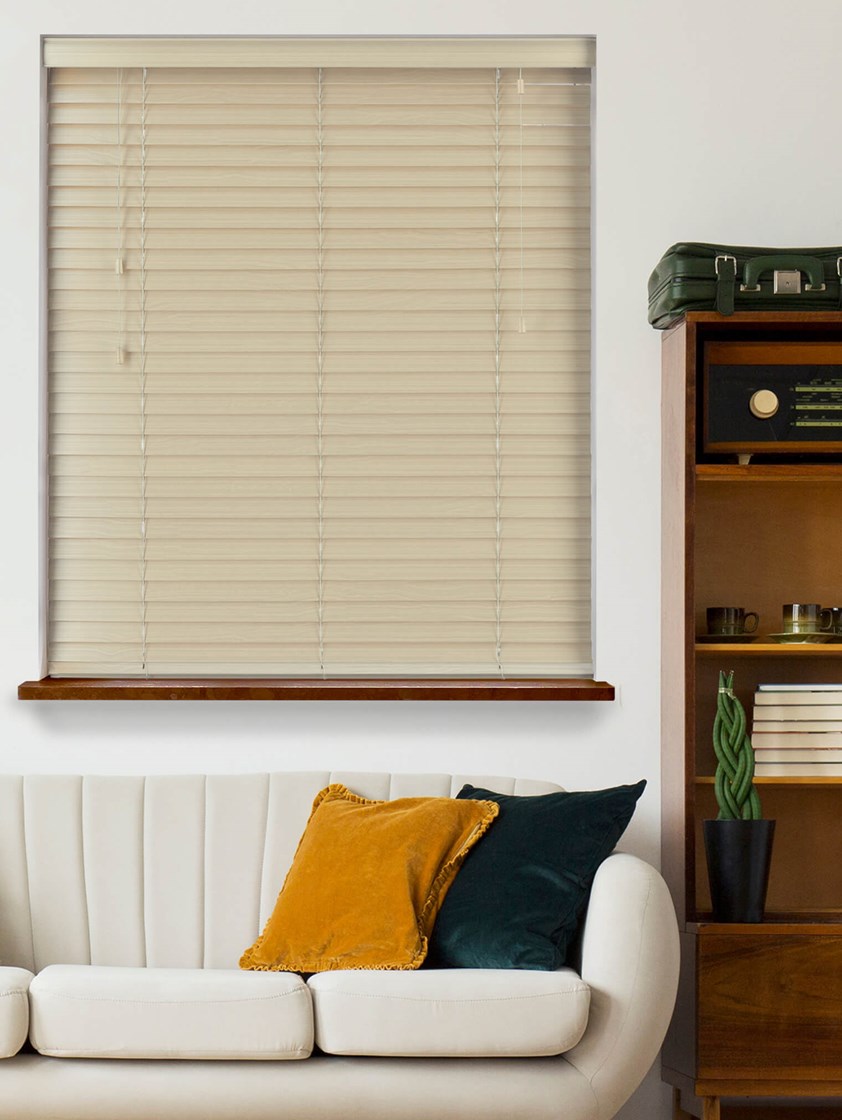 Cedar Grey Real Wood Blind