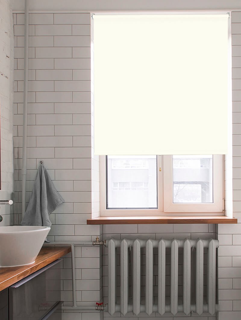 Cheddar Waterproof Cordless Spring Loaded Roller Blind