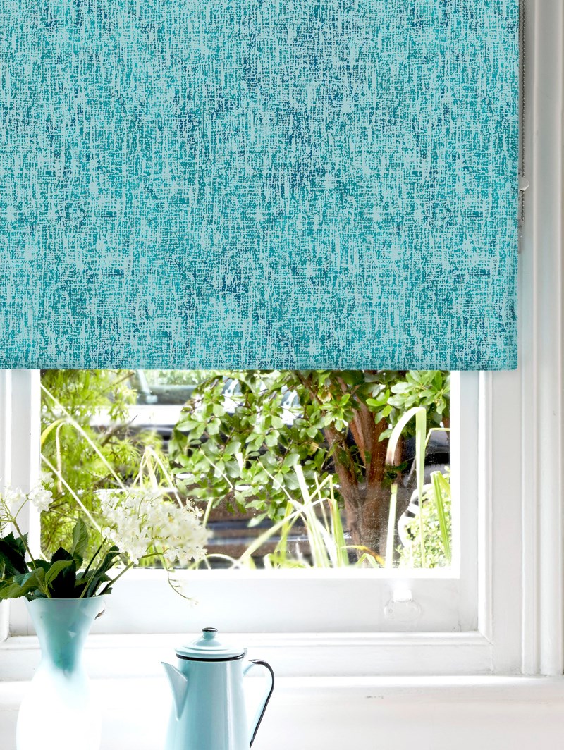 Victoria Aqua Daylight Roller Blind