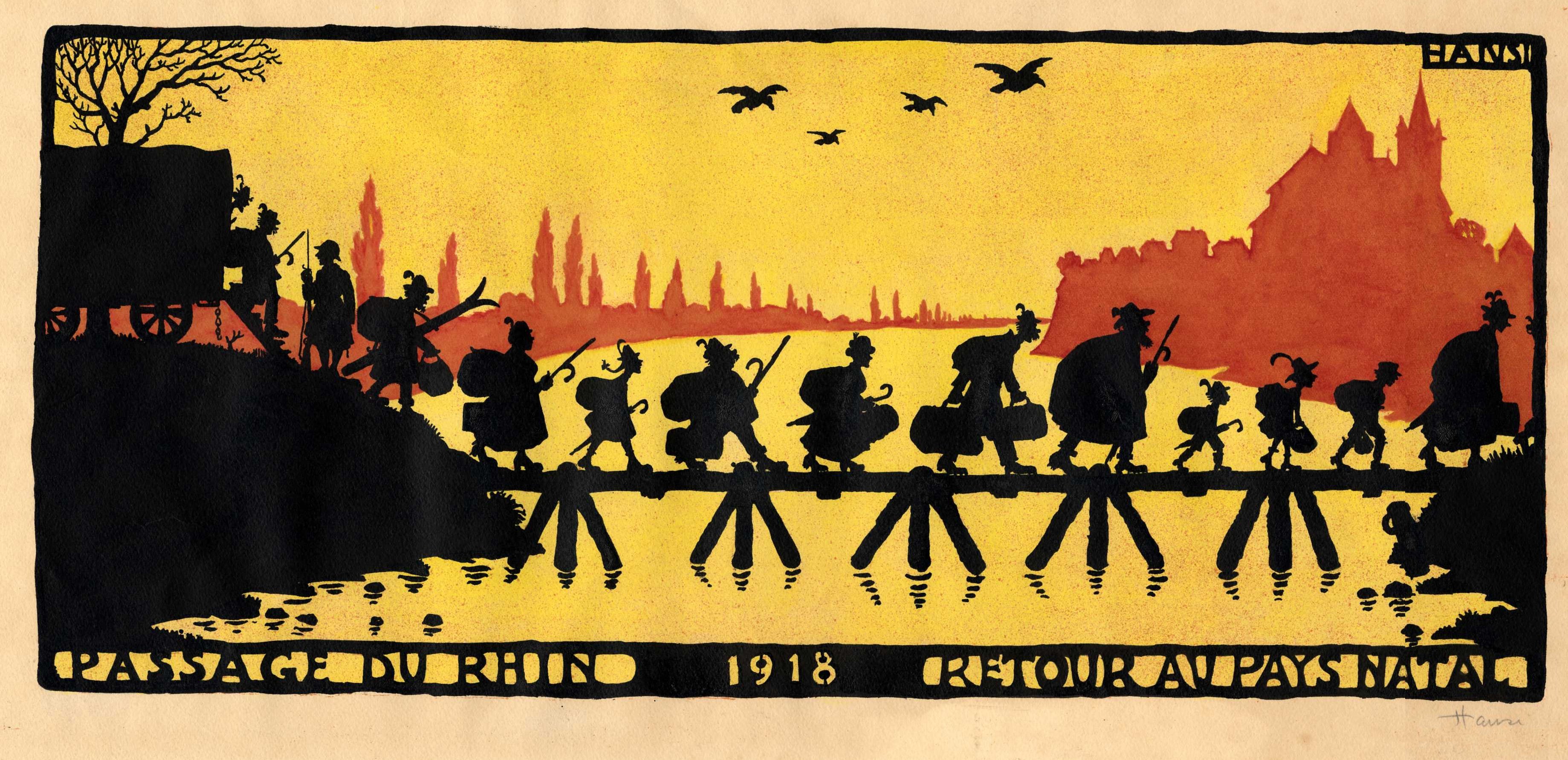 Germans leaving France