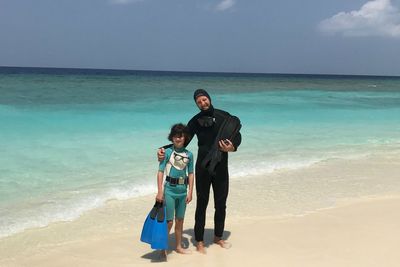 The beach at Soneva Fushi, Maldives