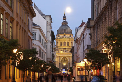 Christmas Decorations in Budapest