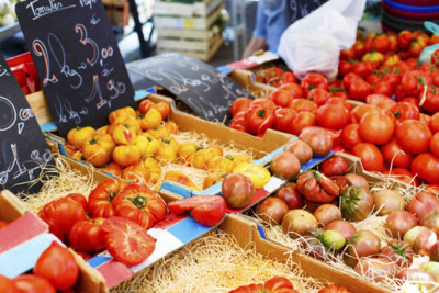 Food Market Stall, Provence