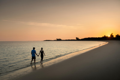 beach at sunset