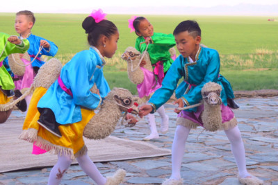 Children dancing