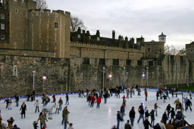 ice skating