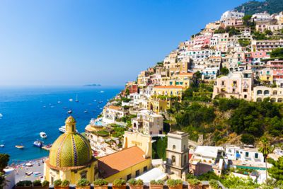 View of the Amalfi Coast