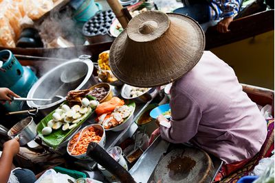 Floating market