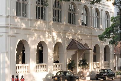 Amangalla Hotel exterior, Galle, Sri Lanka
