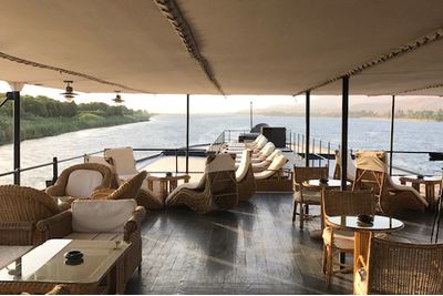 Upper deck SS Sudan