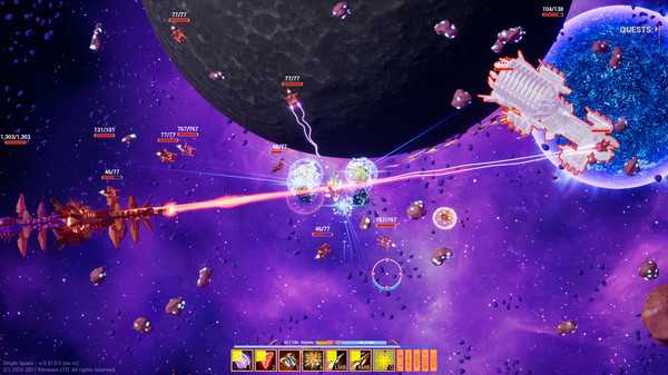 Screenshot Origin Space