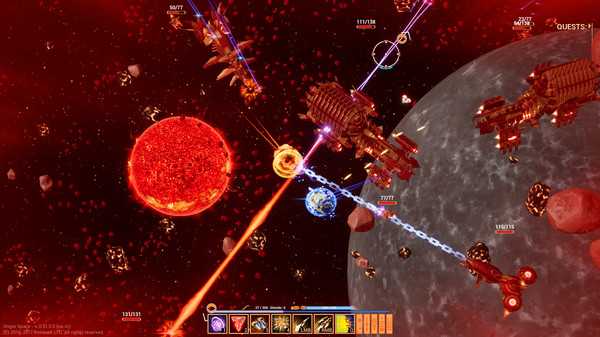 Screenshot Origin Space