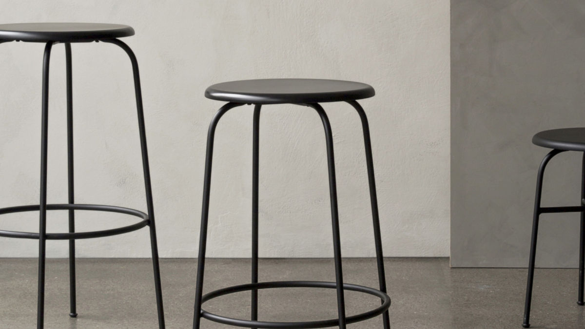 Barkrakk Afteroom Counter Stool 65 cm | OsloDeco Afteroom barstol m polstret sete