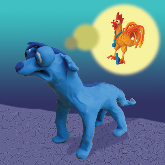 Gloomeris the Serious Laughing Hyena Meets Dr. Cluck. Illustrations – Rotem Omri by Mel Rosenberg - מל רוזנברג - Illustrated by Rotem Omri - Ourboox.com