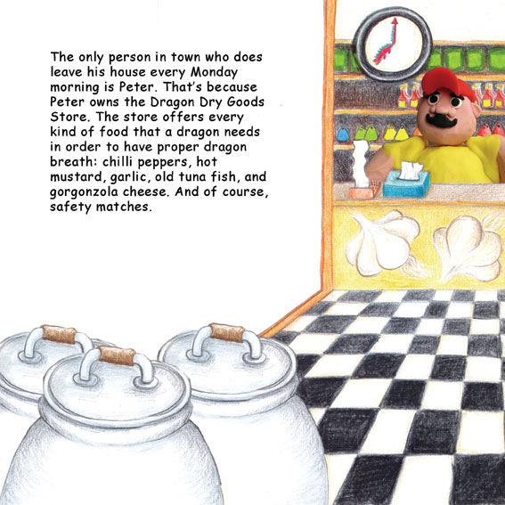 The Smell Dragon. Illustrations – Rotem Omri by Mel Rosenberg - מל רוזנברג - Illustrated by Rotem Omri - Ourboox.com
