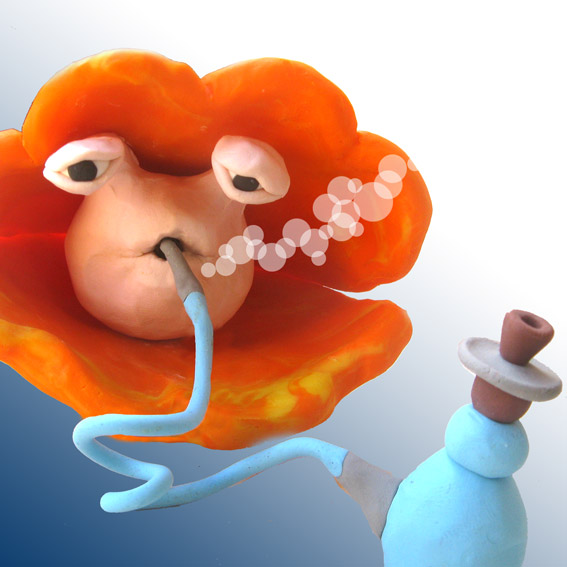 אדון צדף קרא לאמנון לכונכיה שלו. איור רתם עמרי