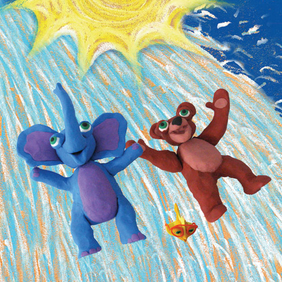 Brian, Phil and a Fish Named Flo. Illustrations – Rotem Omri by Mel Rosenberg - מל רוזנברג - Illustrated by Rotem Omri - Ourboox.com