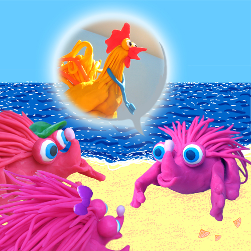 Tim the Porcupine Meets Dr. Cluck – illustrated by Rotem Omri by Mel Rosenberg - מל רוזנברג - Illustrated by Rotem Omri - Ourboox.com