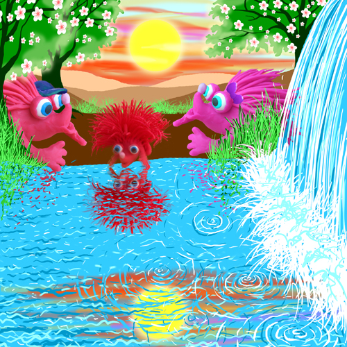Tim the Porcupine Meets Dr. Cluck – illustrated by Rotem Omri by Mel Rosenberg - מל רוזנברג - Illustrated by Rotem Omri - Ourboox.com