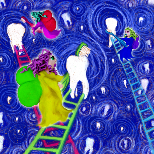 Where the Teeth Go. Illustrations – Rotem Omri by Mel Rosenberg - מל רוזנברג - Illustrated by Rotem Omri - Ourboox.com