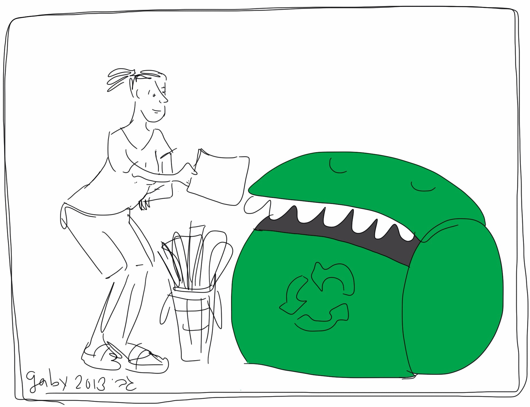 My 2013 by Gaby Kasan - Illustrated by Gaby Kasan - Ourboox.com