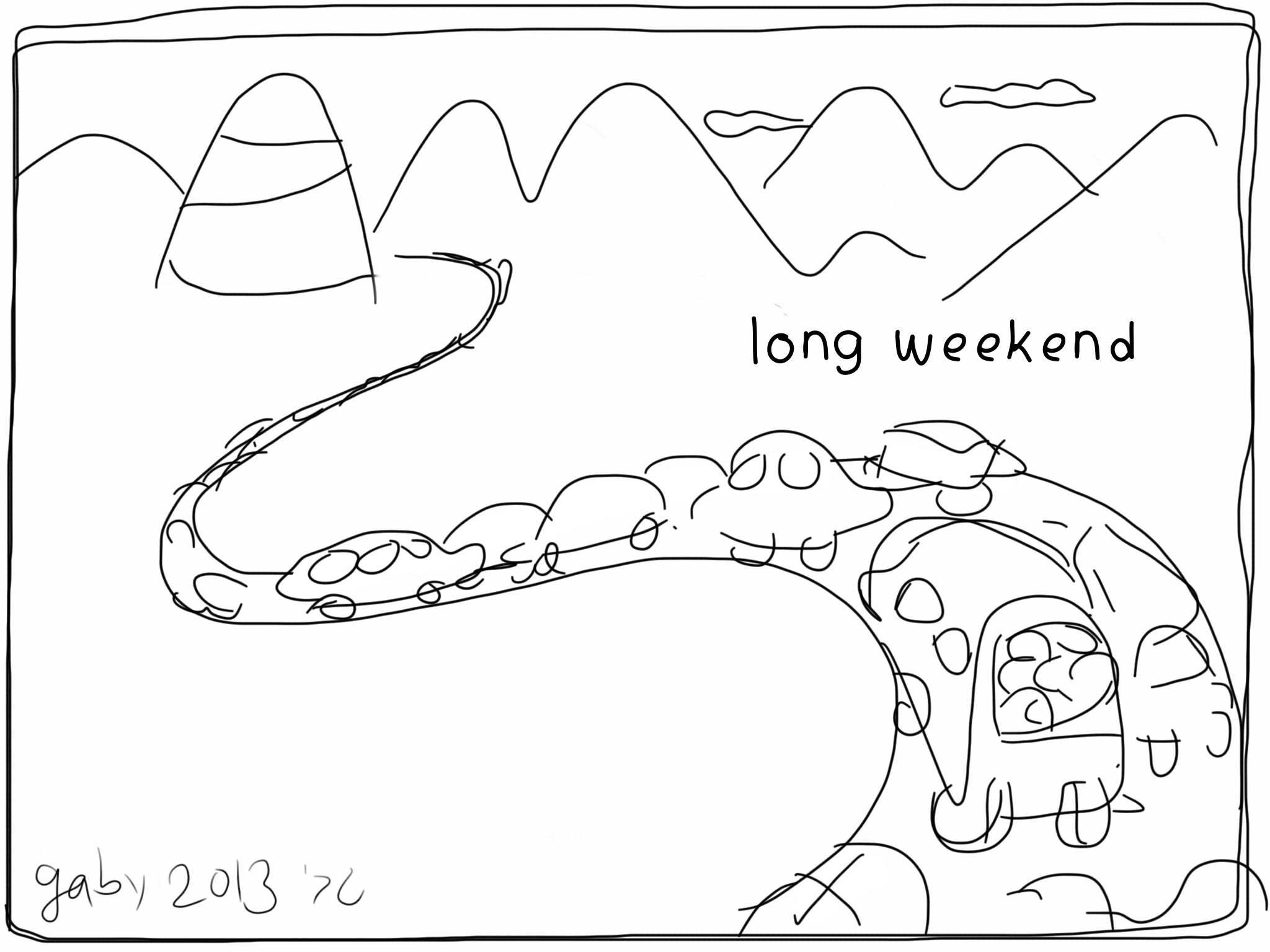 My 2013 by Gaby Kasan - Illustrated by Gaby Kasan - Ourboox.com