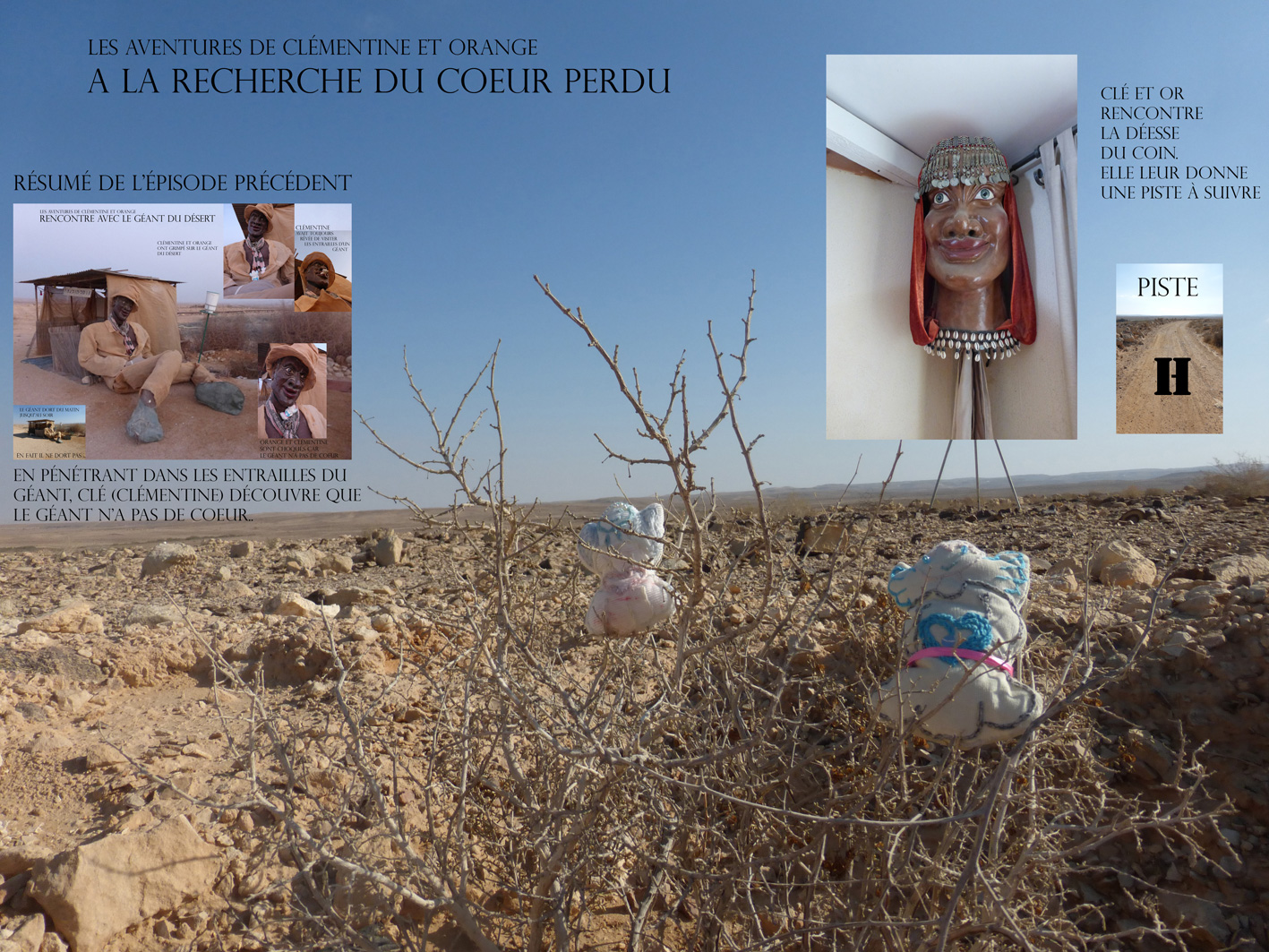 Rencontre avec le Géant du désert by Olivier Jost - Illustrated by Tobiana's Mask in Ezuz - Ourboox.com