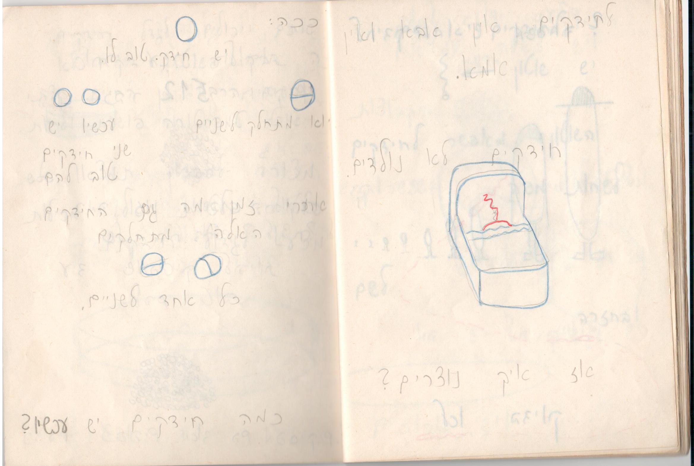 יש חיידק, טוב לו - הוא מתחלק לשניים. המחברת המקורית משנת 1975