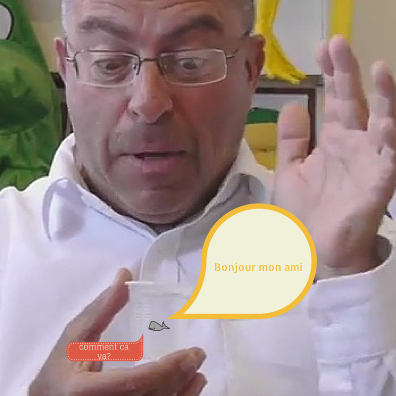 דוקטור מל משוחח עם יוסף הלווייתן הקטן בעולם