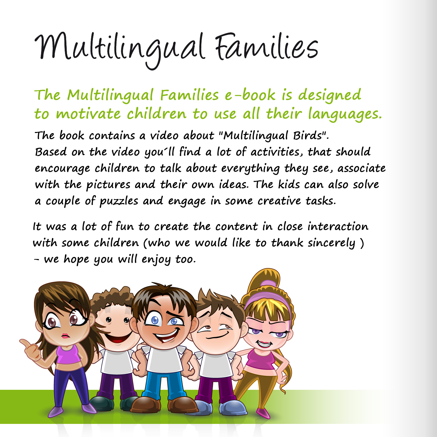 Multilingual Families eStory book for children 0-6 by Multilingual Families - Ourboox.com