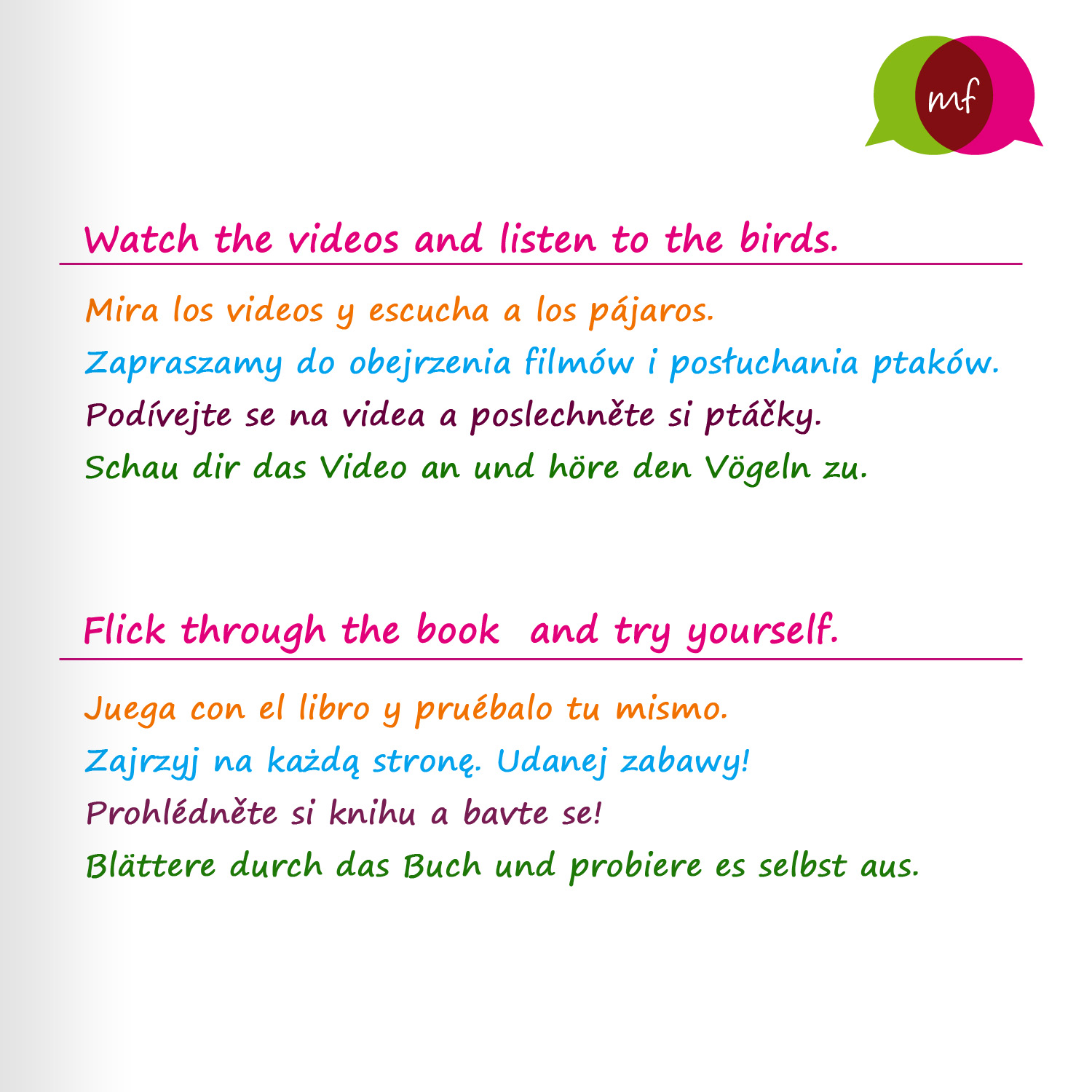 Multilingual Families eStory book for children 0-6 by Multilingual Families - Ourboox.com