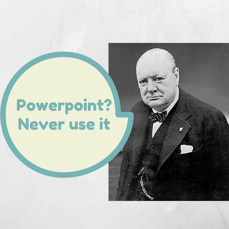 Winston Churchill, a great speaker
