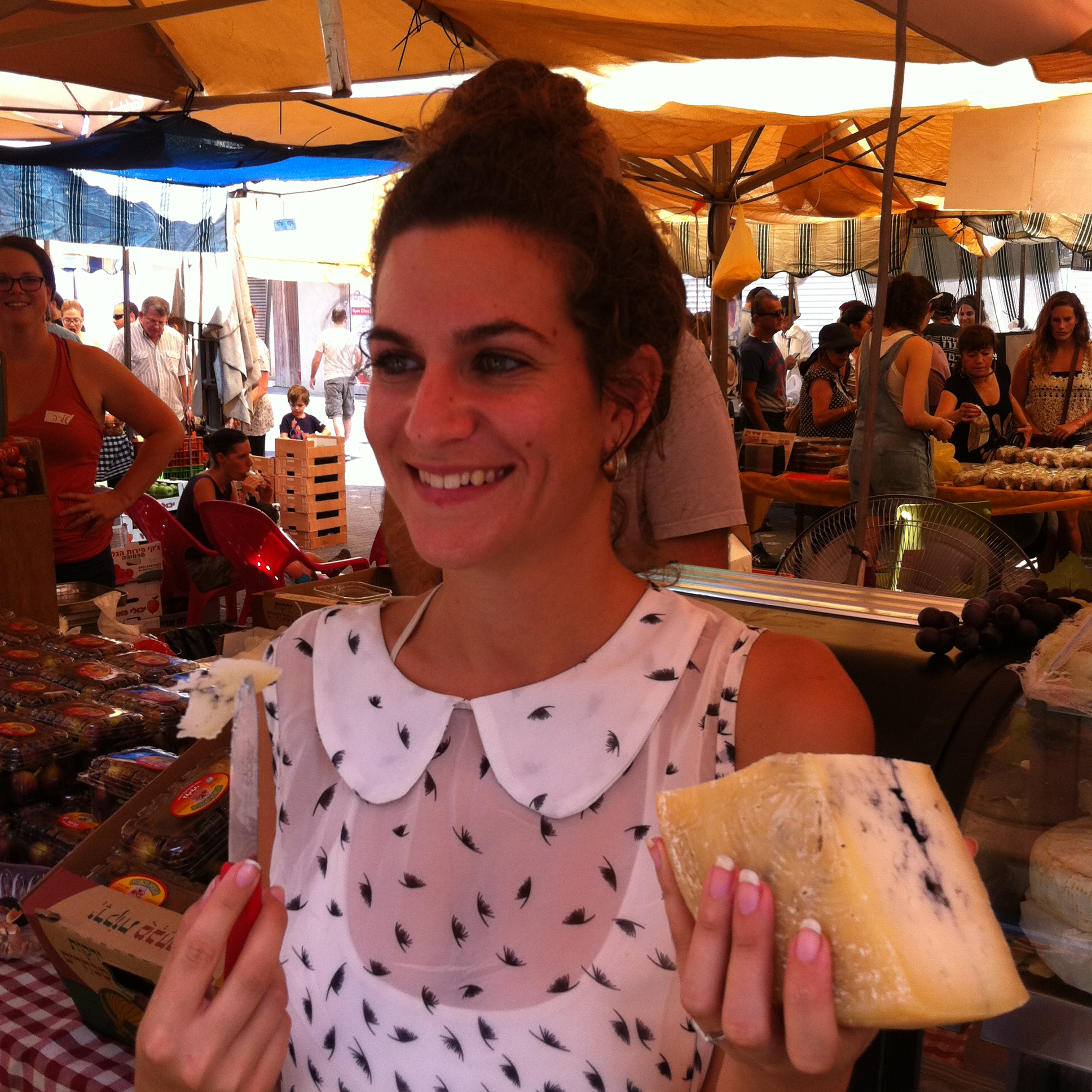 Atalia is selling ripe cheese