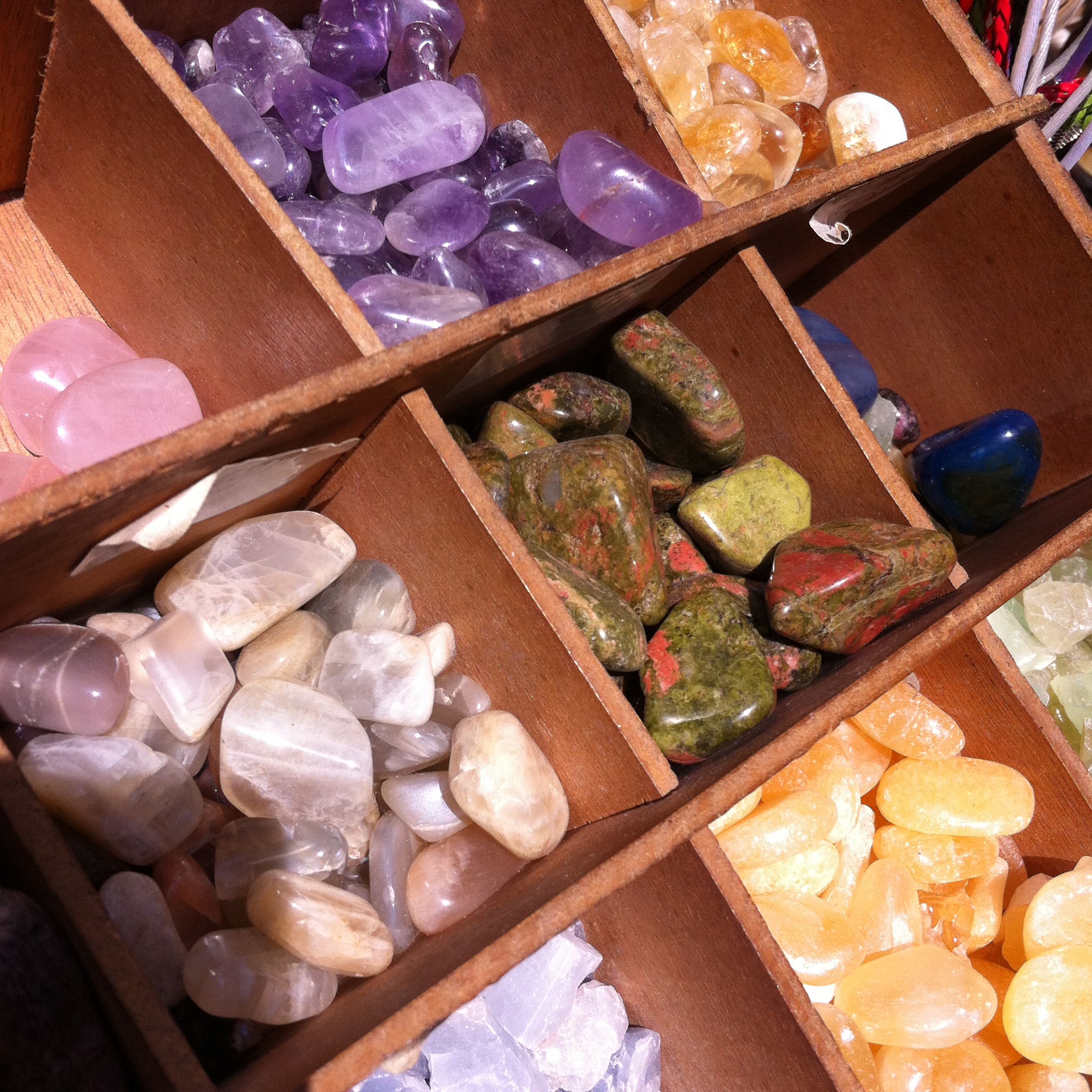 crystals at the Tel Aviv