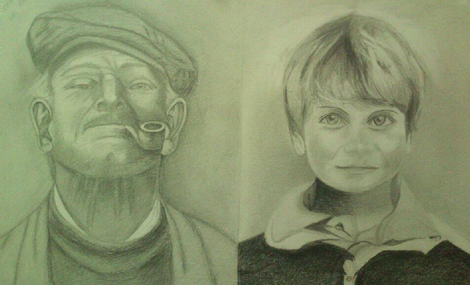 Pencil drawings – ALBUM by Sara Dazin - Illustrated by Victoria Sara Dazin - Ourboox.com