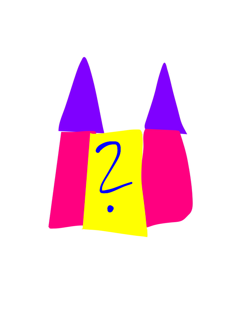 Let’s Paint Geometry – A castle by Sigal Magen - Illustrated by Sigal Magen - Ourboox.com