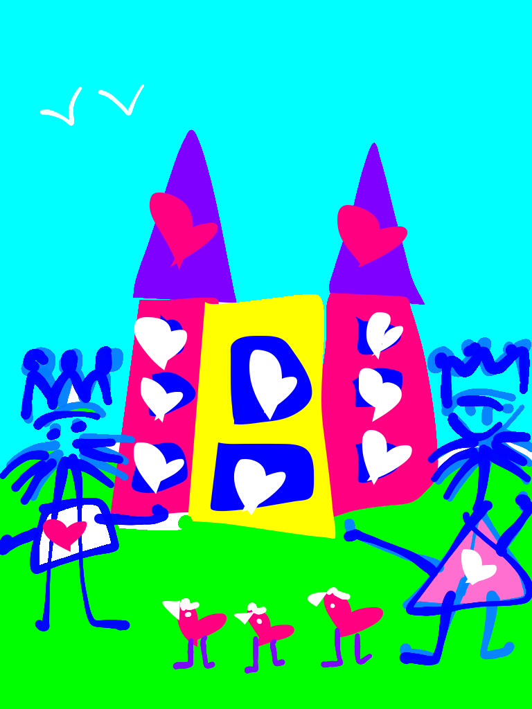 Let’s Paint Geometry – A castle by Sigal Magen - Illustrated by Sigal Magen - Ourboox.com
