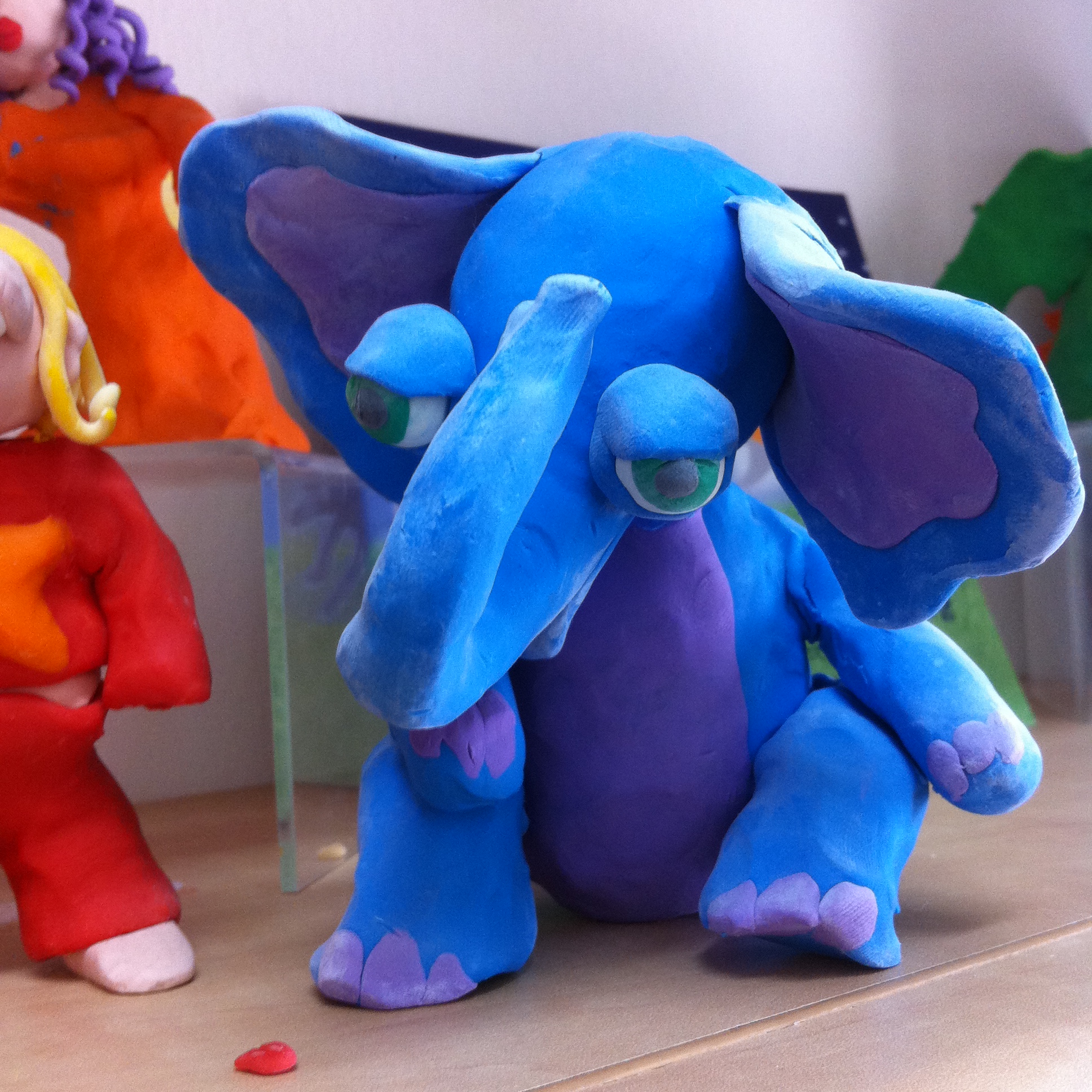 Phil the elephant. Illustrated By Rotem Omri