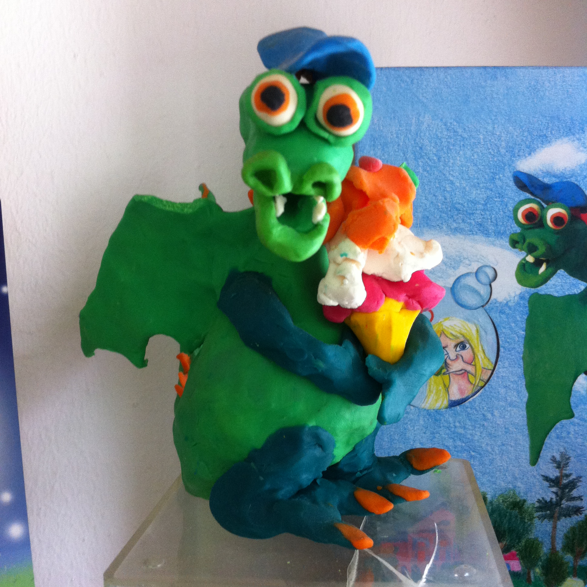 Samson the friendly smell dragon. Illustrated By Rotem Omri