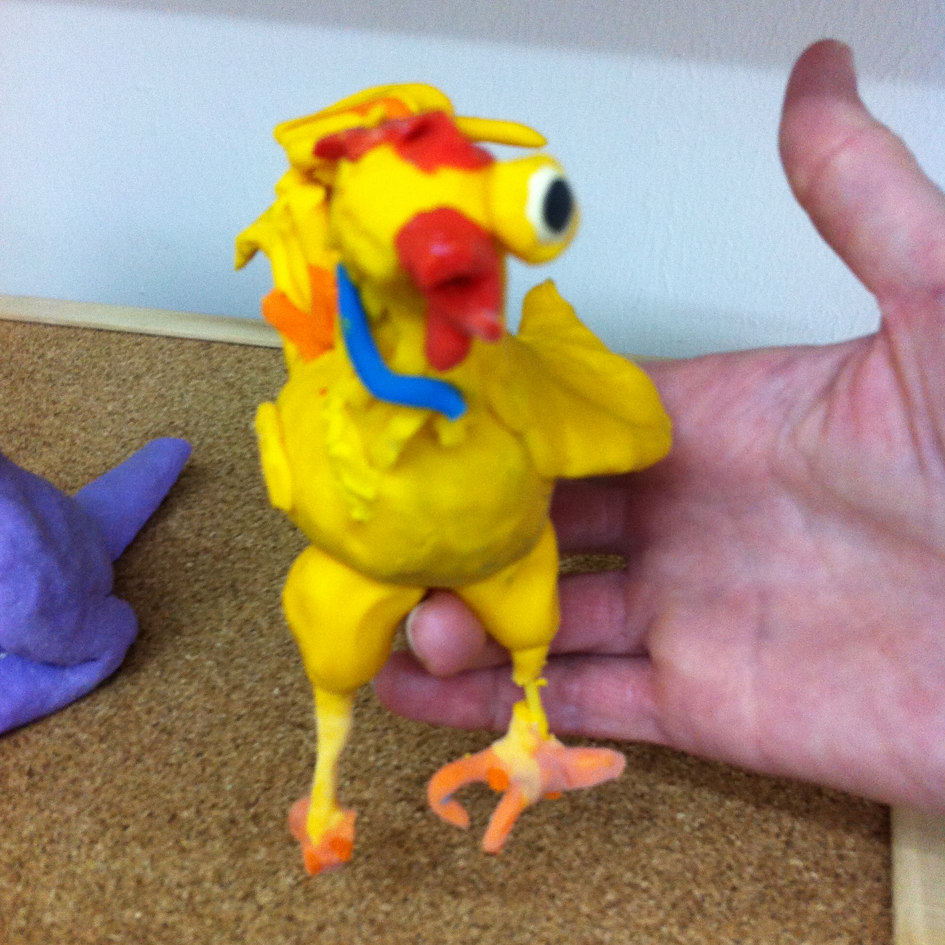 Even Dr. Cluck was out of luck. Illustrated By Rotem Omri