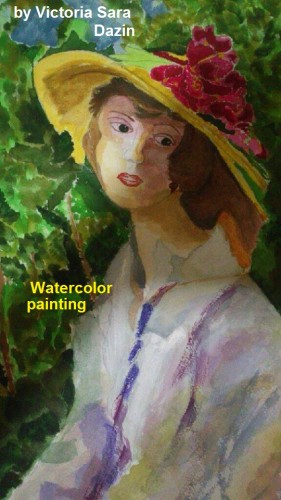 Watercolor painting by Sara Dazin - Illustrated by Victoria Sara Dazin - Ourboox.com Watercolor painting by Sara Dazin - Illustrated by Victoria Sara Dazin - Ourboox.com
