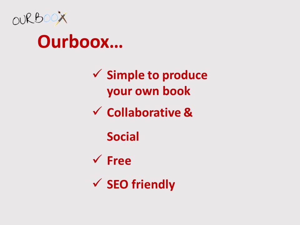 Ourboox Pitch by Mel Rosenberg - מל רוזנברג - Ourboox.com