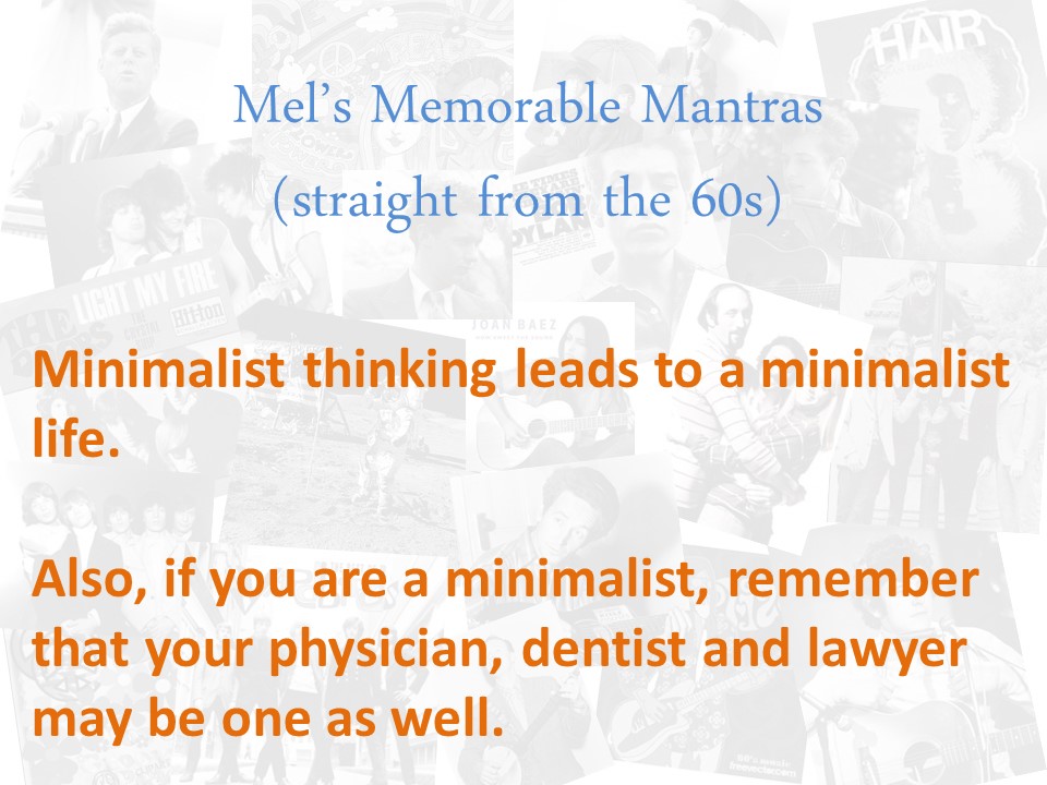 Course Summary and Mel’s Sixties Mantras for a Better Life by Sixties Course, Mel Rosenberg - Ourboox.com