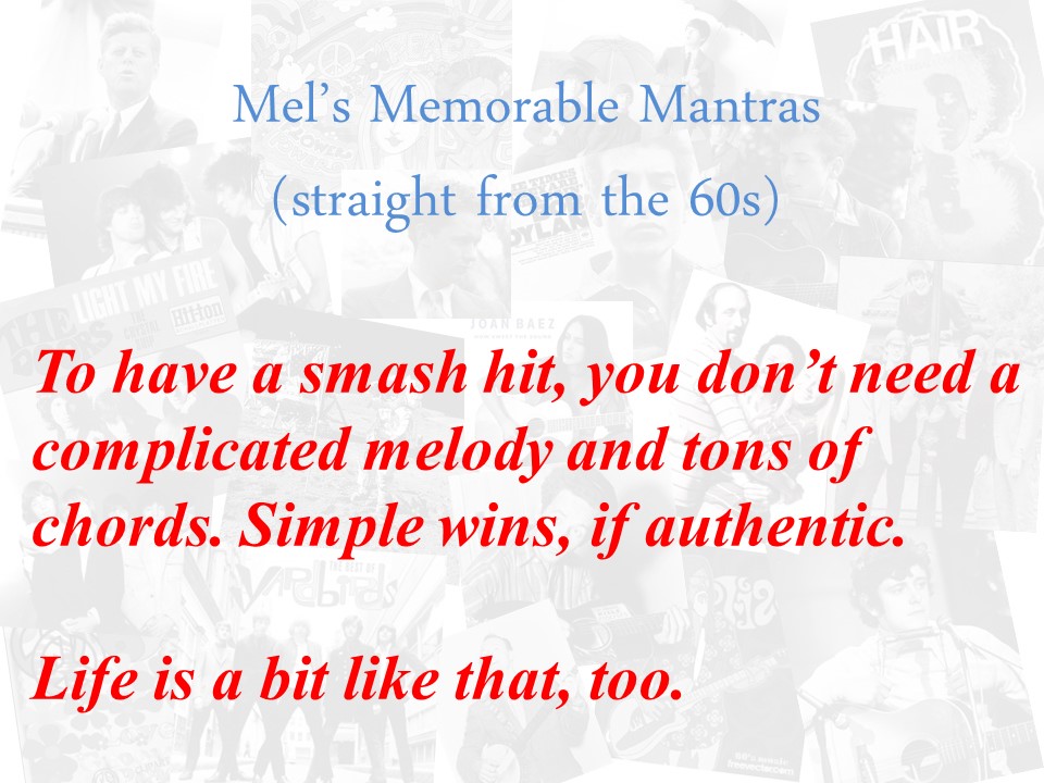 Course Summary and Mel’s Sixties Mantras for a Better Life by Sixties Course, Mel Rosenberg - Ourboox.com