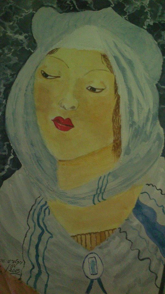 Watercolor painting by Sara Dazin - Illustrated by Victoria Sara Dazin - Ourboox.com