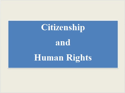 Citizenship and Human Rights by Salih Kaan KALYONCU - Ourboox.com