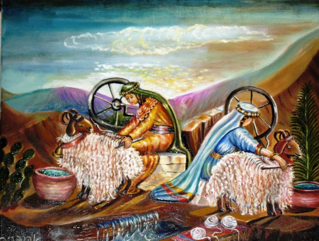 הכר את האמן-אהובה קליין ציירת ציורי התנ”ך by guy reguev - Illustrated by אהובה קליין - Ourboox.com