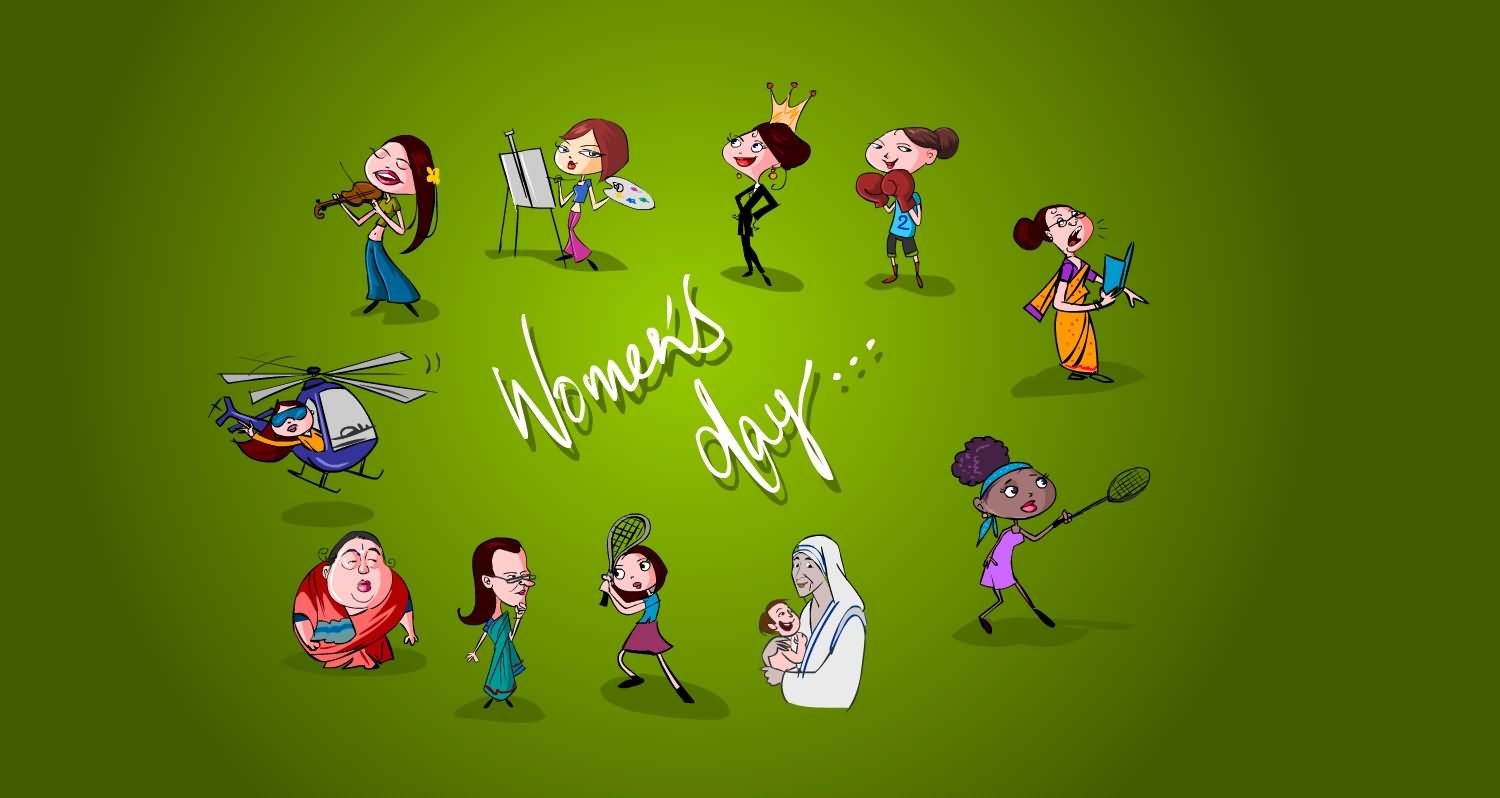 Women’s day by Sara Dazin - Illustrated by Victoria Sara Dazin - Ourboox.com